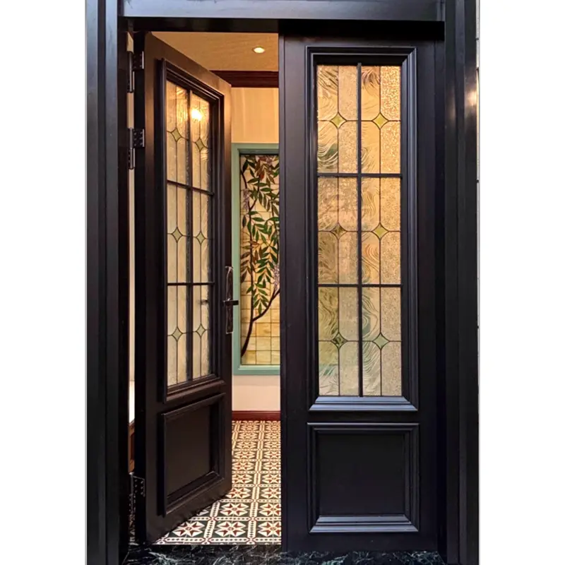 অ্যালুমিনিয়াম খাদ শৈল্পিক নকশা দরজা