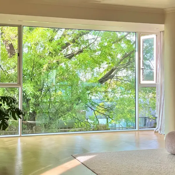 অ্যালুমিনিয়াম খাদ ফ্লোর-টু-সিলিং উইন্ডোজ