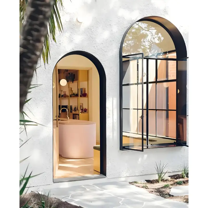 অ্যালুমিনিয়াম খাদ আকৃতির উইন্ডোজ