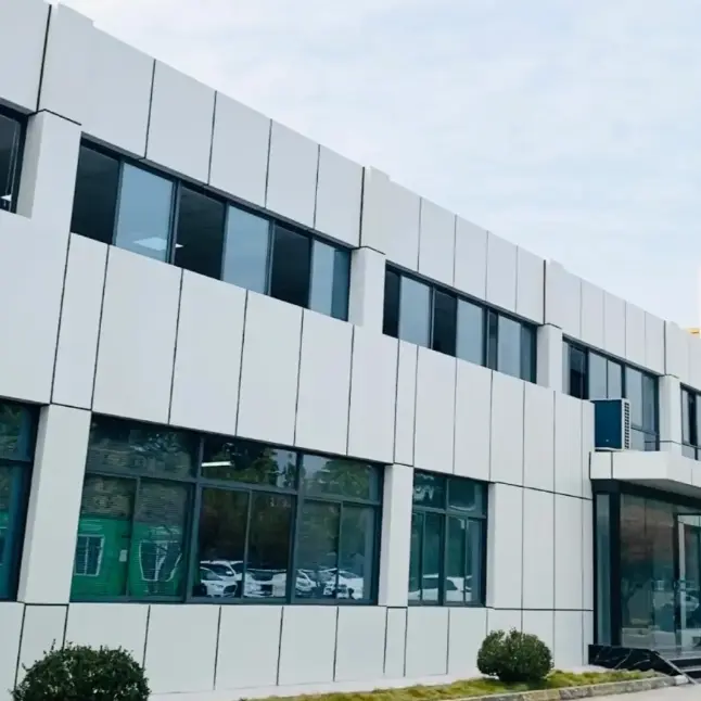 প্রচলিত ফ্ল্যাট অ্যালুমিনিয়াম একক প্যানেল পর্দা দেয়াল