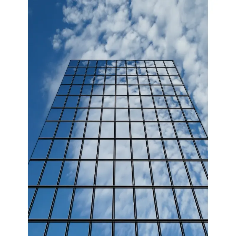 কার্টেন দেয়ালের জন্য কম-ই গ্লাস