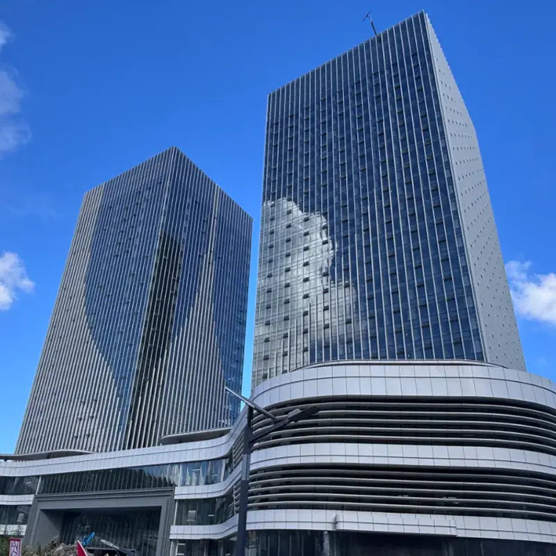 স্ট্যান্ডার্ড একত্রিত পর্দা দেয়াল